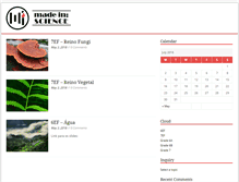 Tablet Screenshot of madeinscience.com